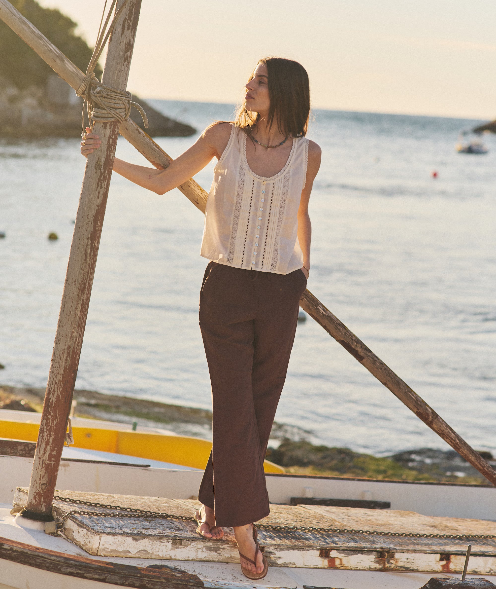 PF_W_Celina_Tank_Antique_White_S2_Linen_Drawstring_Pant_Chocolate_6889-FINAL-FINAL-Web
